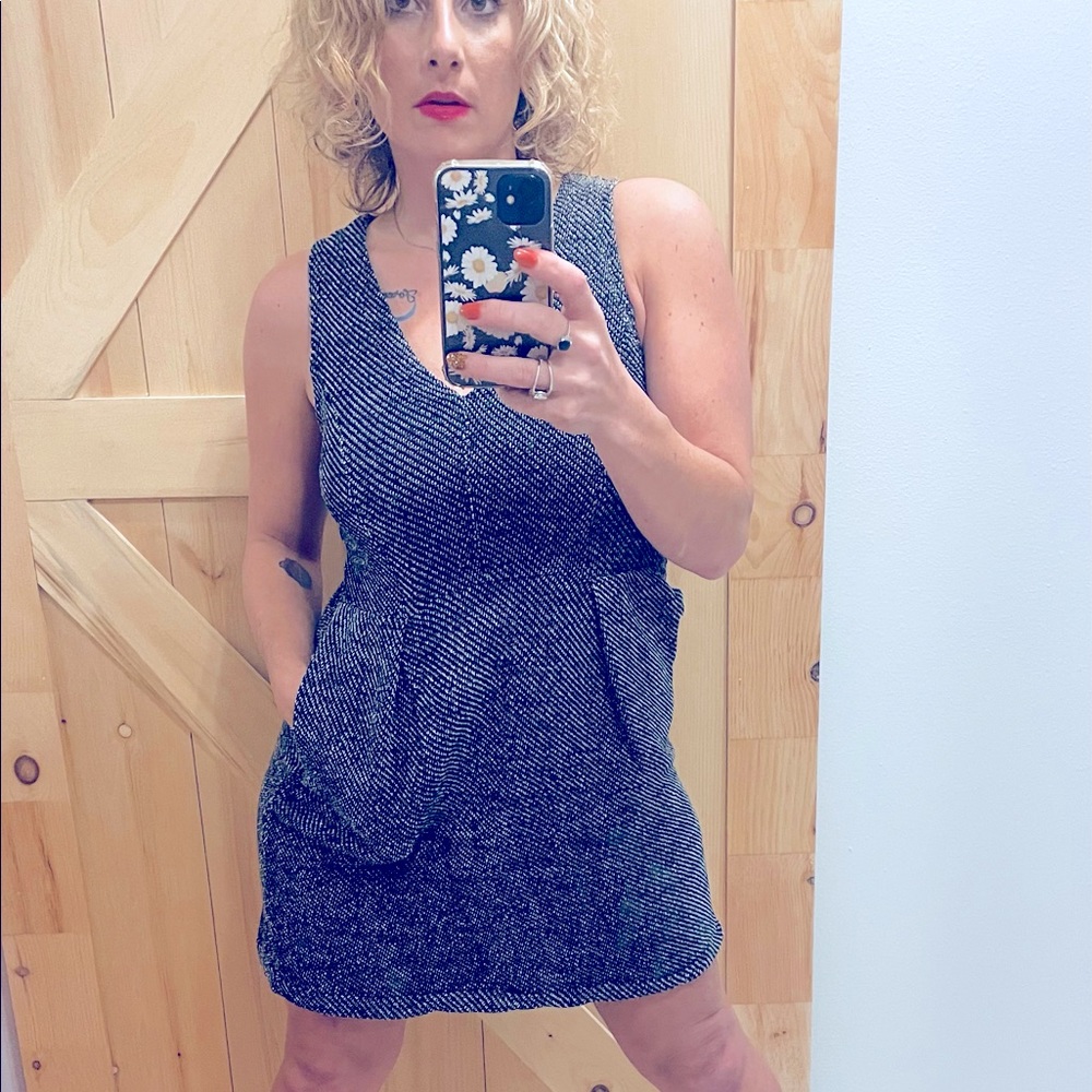 Twill Madewell sleeveless dress.